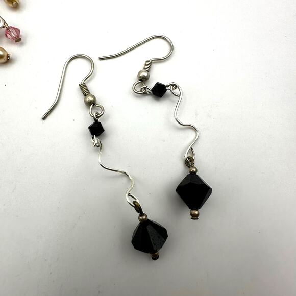 Costume Jewelry Lot Necklace Pierced Earring Set Unbranded Casual Silver tone - Picture 5 of 11